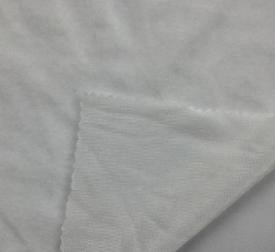 TB-FDN  金絲絨桌布  枱布 100％滌  漂白色  TBC008 正面照